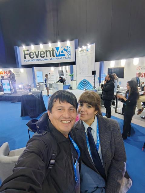 Equipo de Ventanas de PVC en la Feria Internacional Ventanas y Más Fevent 2025